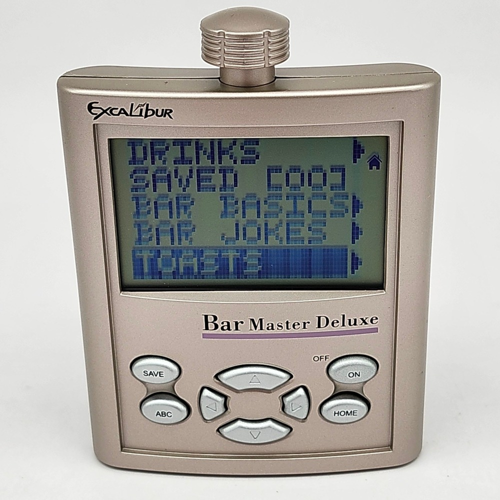 Excalibur Bar Master Deluxe Drink‎ Recipe Calculator Voice Sound Effects - Picture 4 of 9
